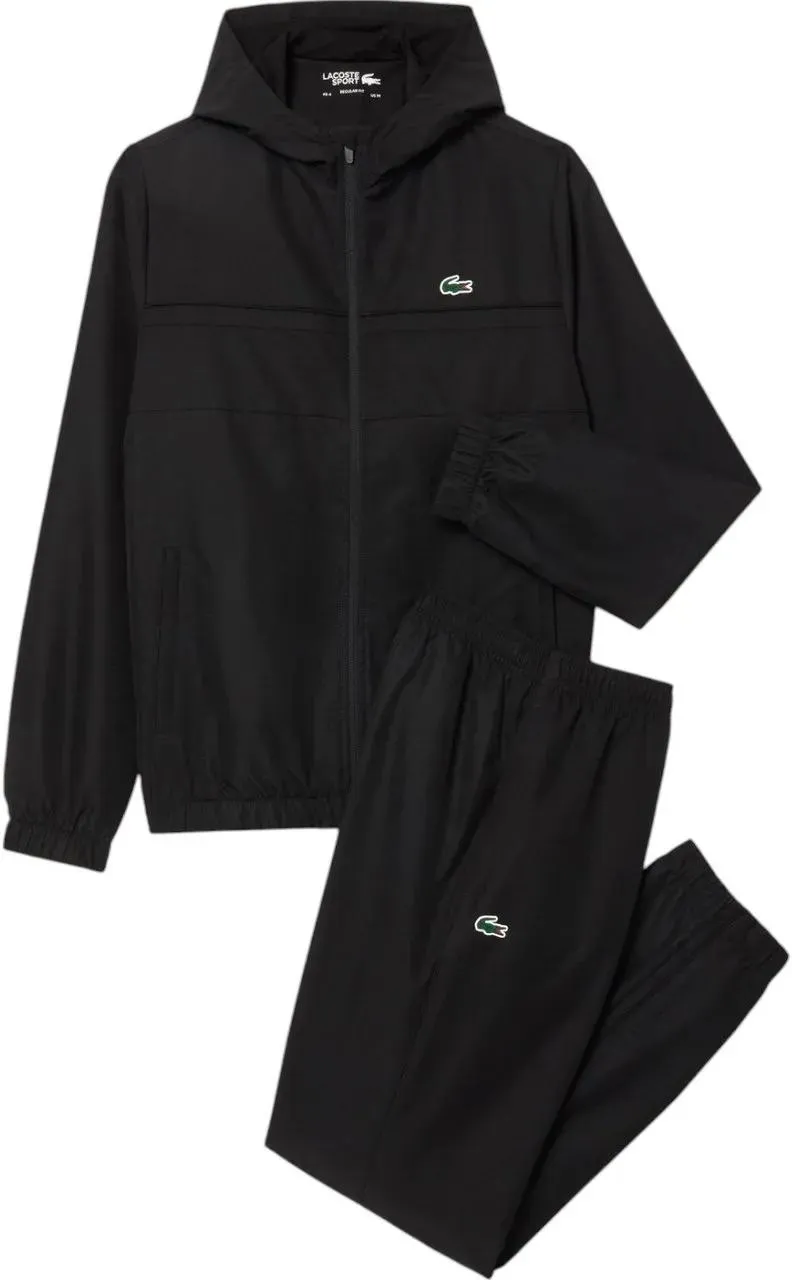 Lacoste - Heren Trainingspak - Größe M - schwarz – Bild 2