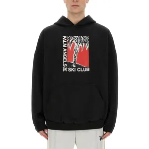 Palm Angels - Palm Ski Club Print Sweatshirt - Größe S - schwarz Palm Angels - Palm Ski Club Print Sweatshirt - Größe S - schwarz