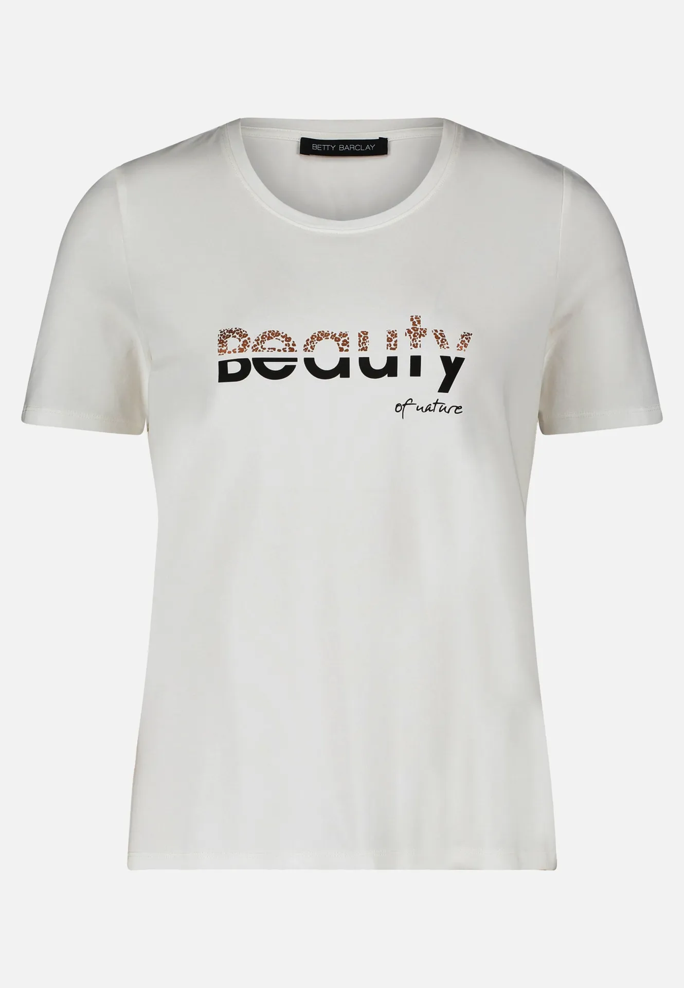 Basic Shirt mit Aufdruck – Bild 3