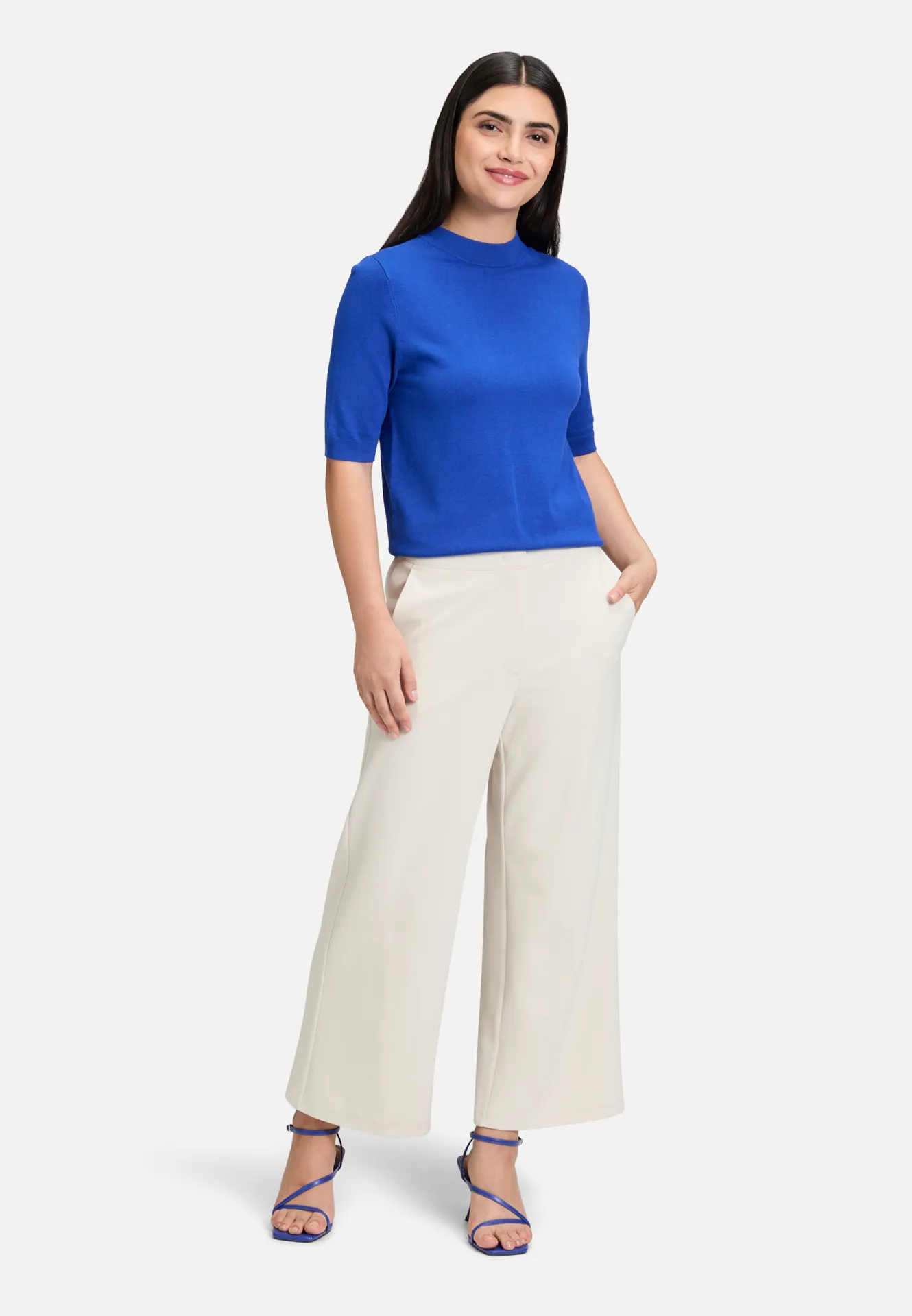 Strickpullover kurzarm – Bild 2