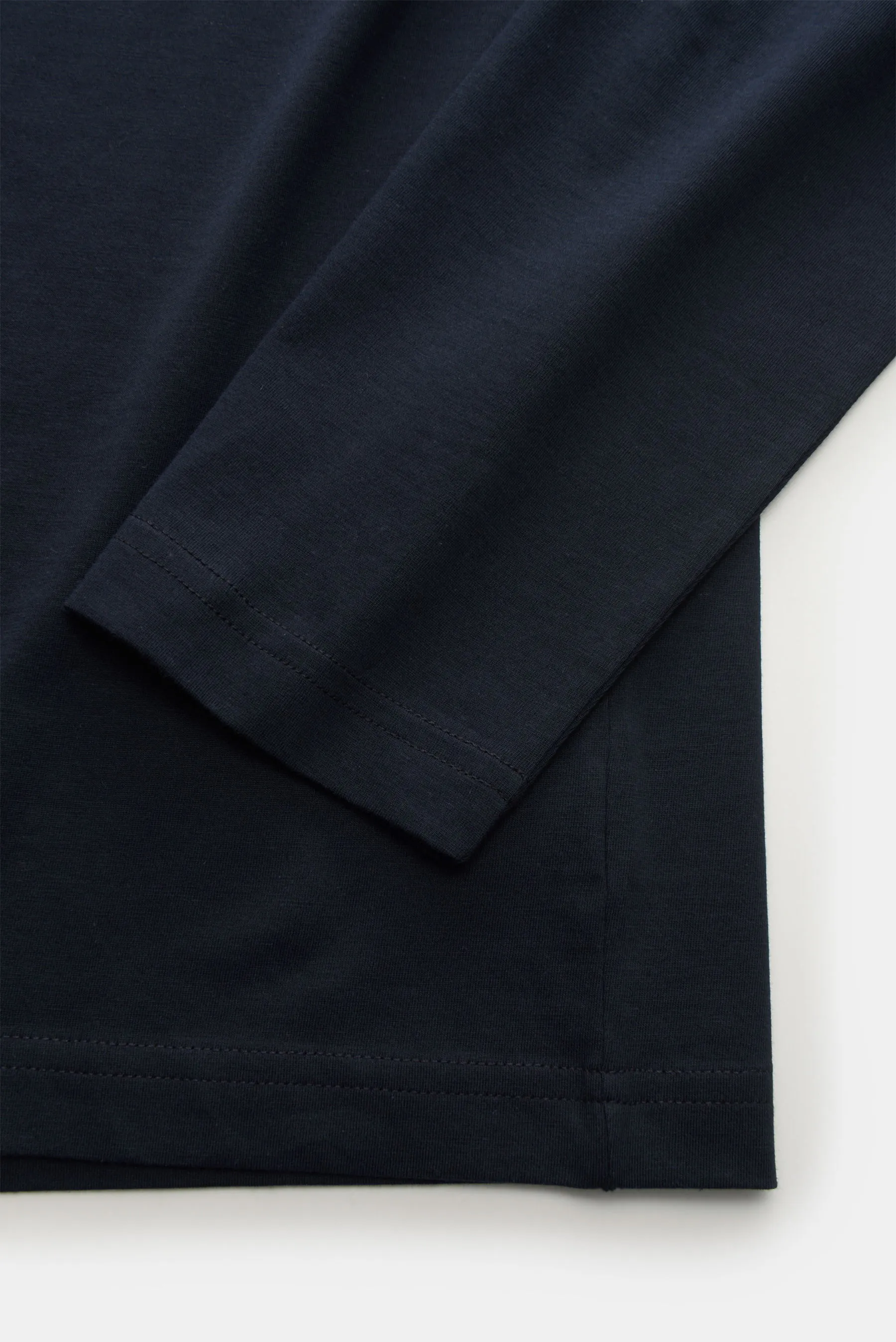 Stefan Brandt - Herren - V-Neck Longsleeve 'Artur' dark navy – Bild 3