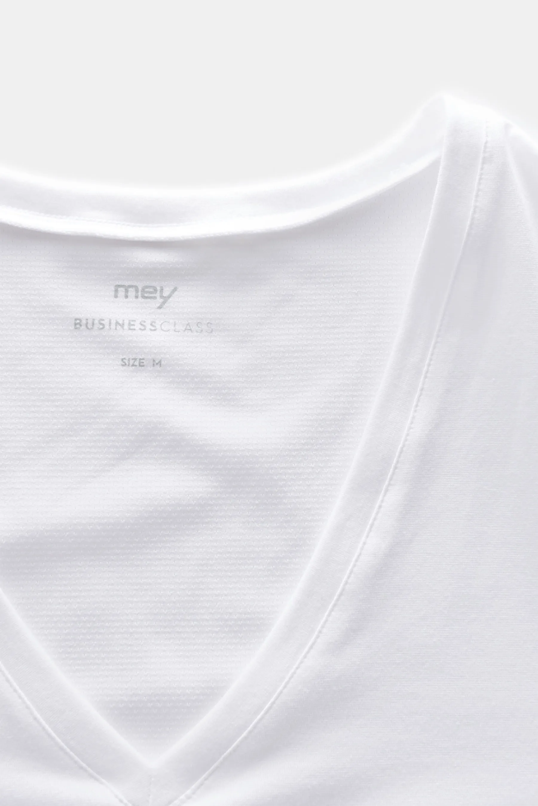 mey Business Class - Herren - V-Neck Unterhemd weiß – Bild 2
