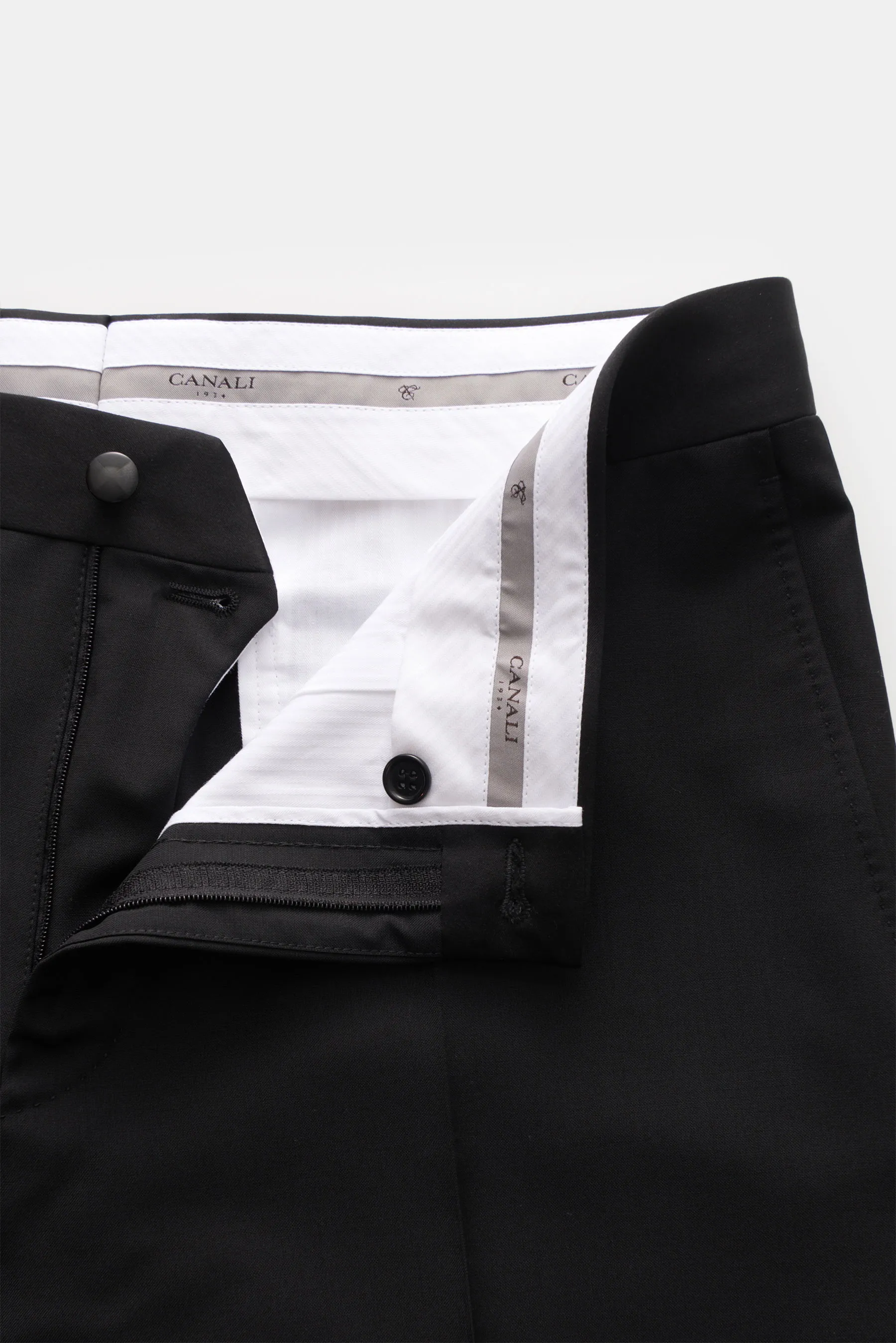 Canali - Herren - Smoking 'Travel' schwarz – Bild 5