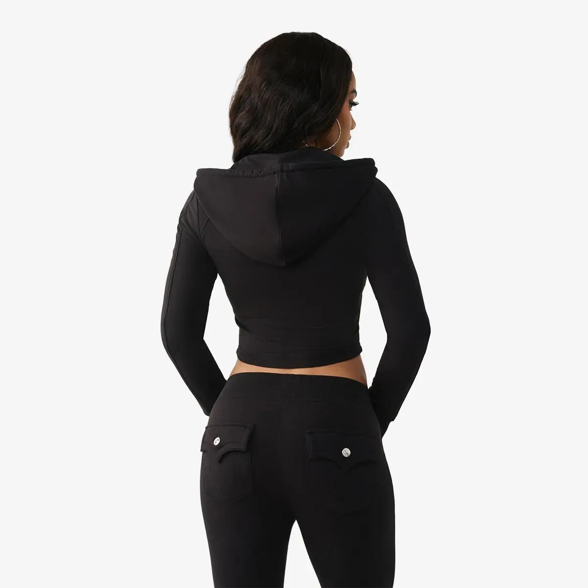 True Religion - Hoodie - Größe L - schwarz – Bild 2