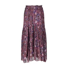 Isabel Marant - Maxirock Besma mit Blumenprint - Größe 34 - violett Isabel Marant - Maxirock Besma mit Blumenprint - Größe 34 - violett