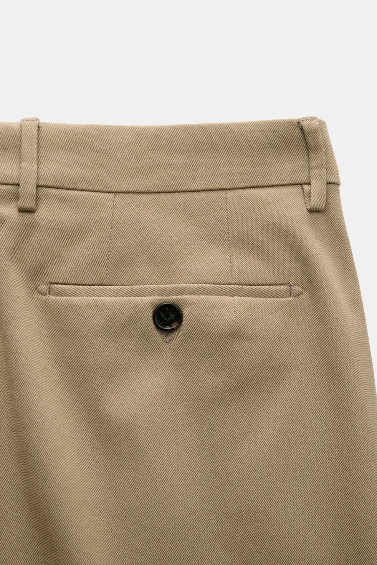 Berwich - Herren - Baumwollhose 'Retro Long' taupe – Bild 2