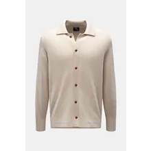 Doppiaa - Herren - Strickhemd %27Aamleto%27 sand Doppiaa - Herren - Strickhemd %27Aamleto%27 sand