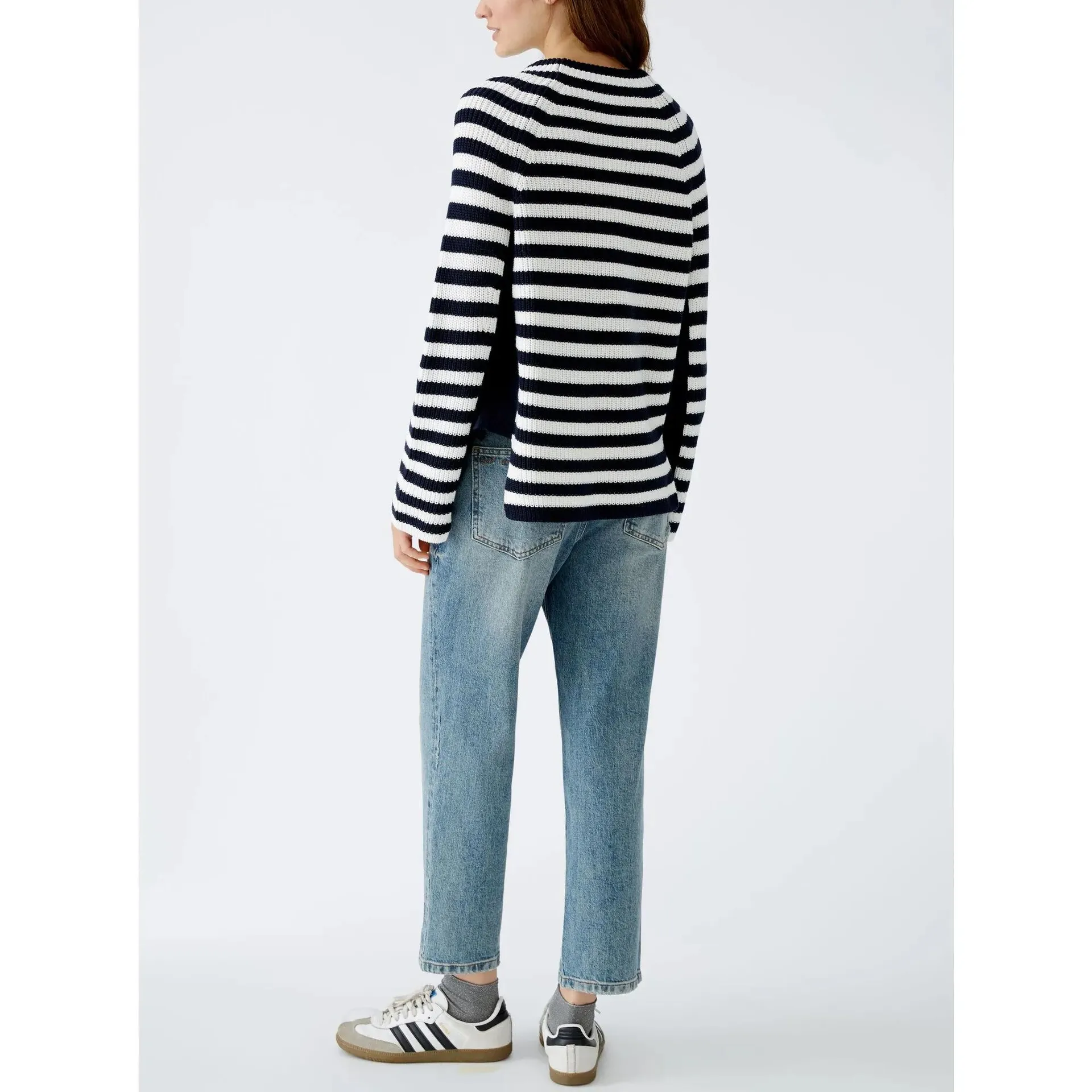 Oui - Pullover RUBI - Größe 42 - blau – Bild 4