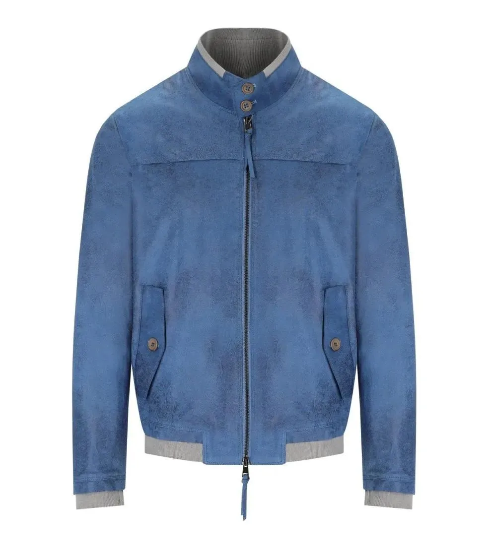 Bob - Biker Sky Bomber Jacket - Größe 52 - blau Bob - Biker Sky Bomber Jacket - Größe 52 - blau