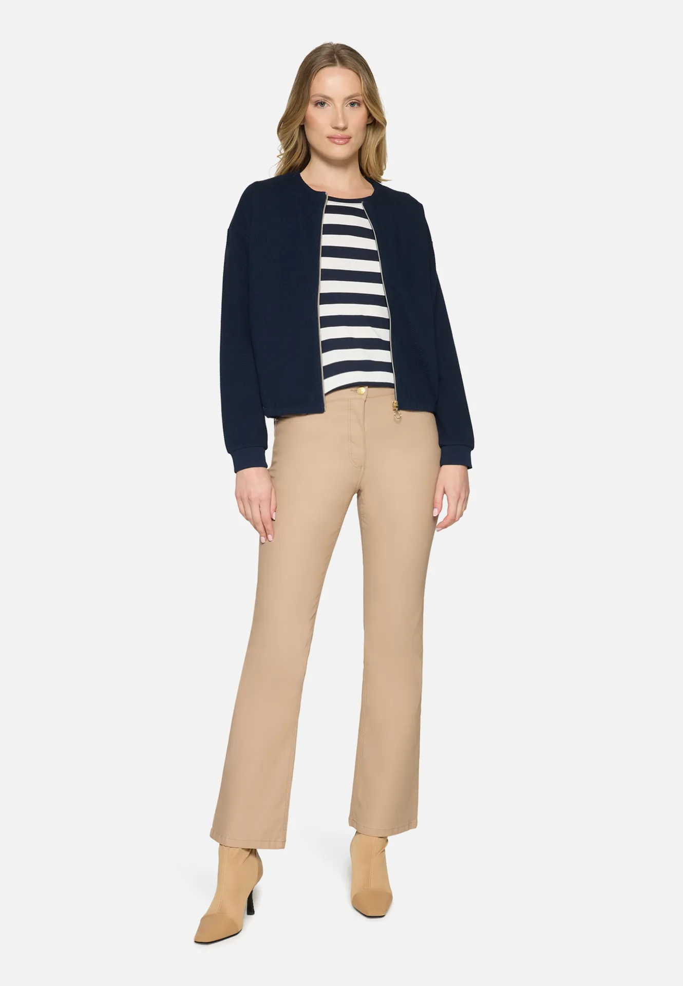 Shirtjacke mit Struktur – Bild 2