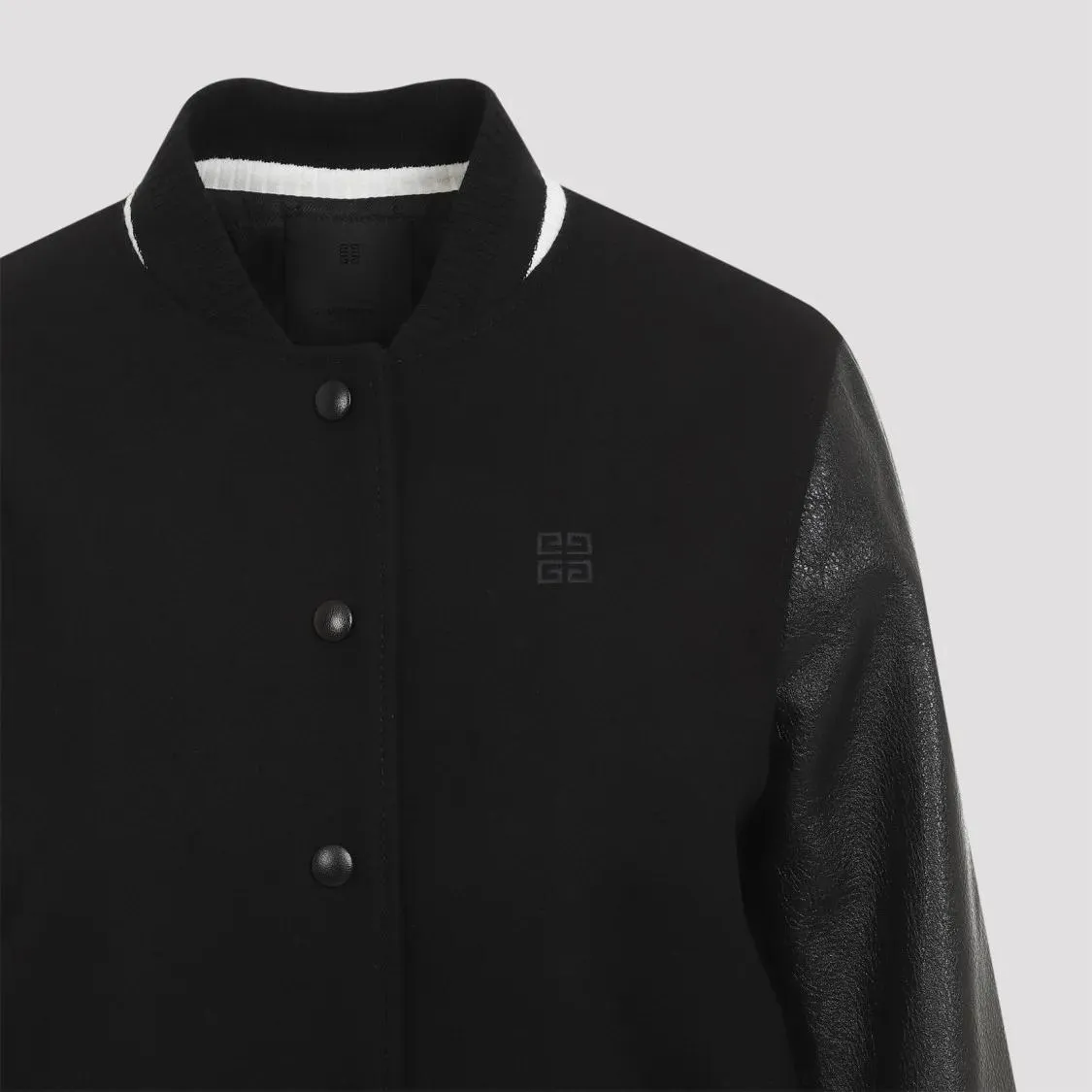 Givenchy - Black Wool Blouson - Größe 34 - schwarz – Bild 2