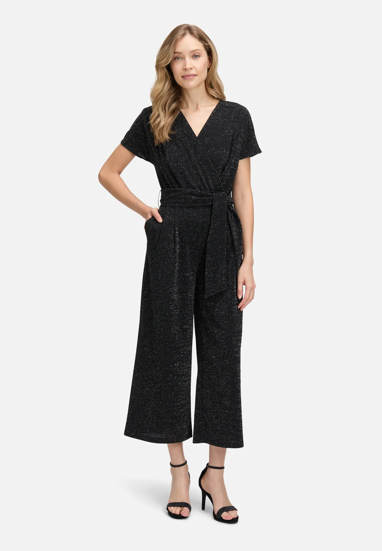 Jumpsuit mit Eingrifftaschen – Bild 2