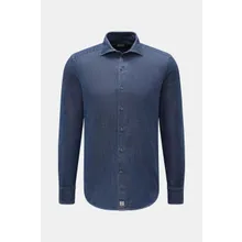 Sonrisa - Herren - Jeanshemd Haifisch-Kragen navy Sonrisa - Herren - Jeanshemd Haifisch-Kragen navy