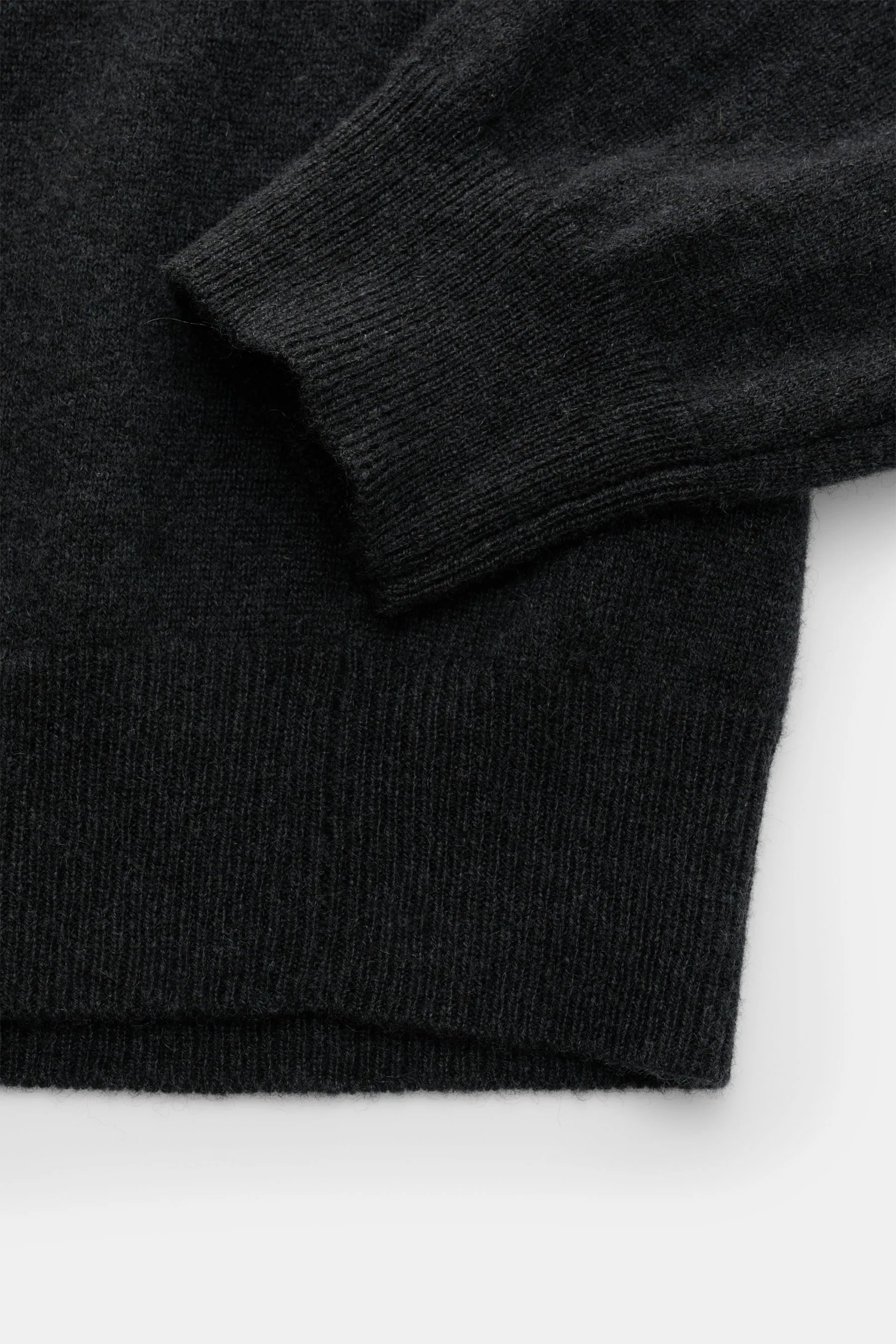 FTC - Herren - Cashmere Rundhalspullover anthrazit – Bild 3