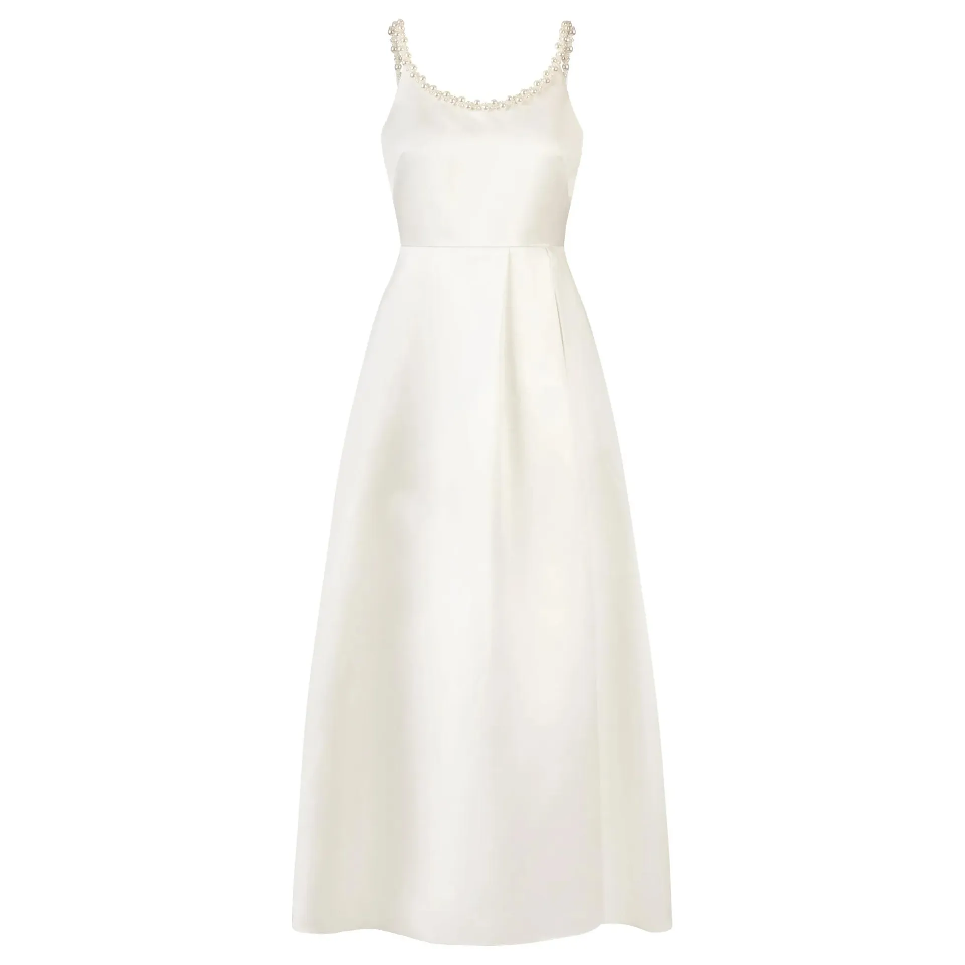 Apart - Satinkleid - Größe 40 - creme Apart - Satinkleid - Größe 40 - creme