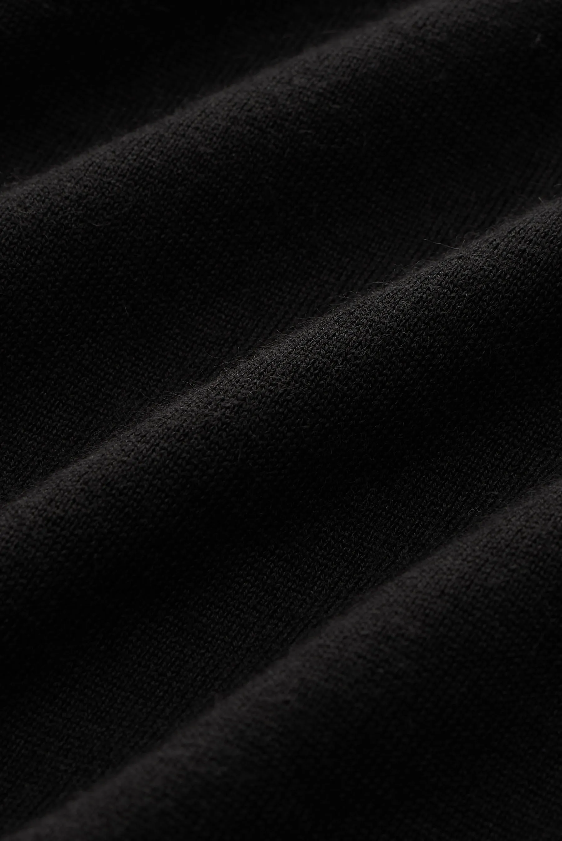 Filippo de Laurentiis - Herren - Strickpolo schwarz – Bild 4