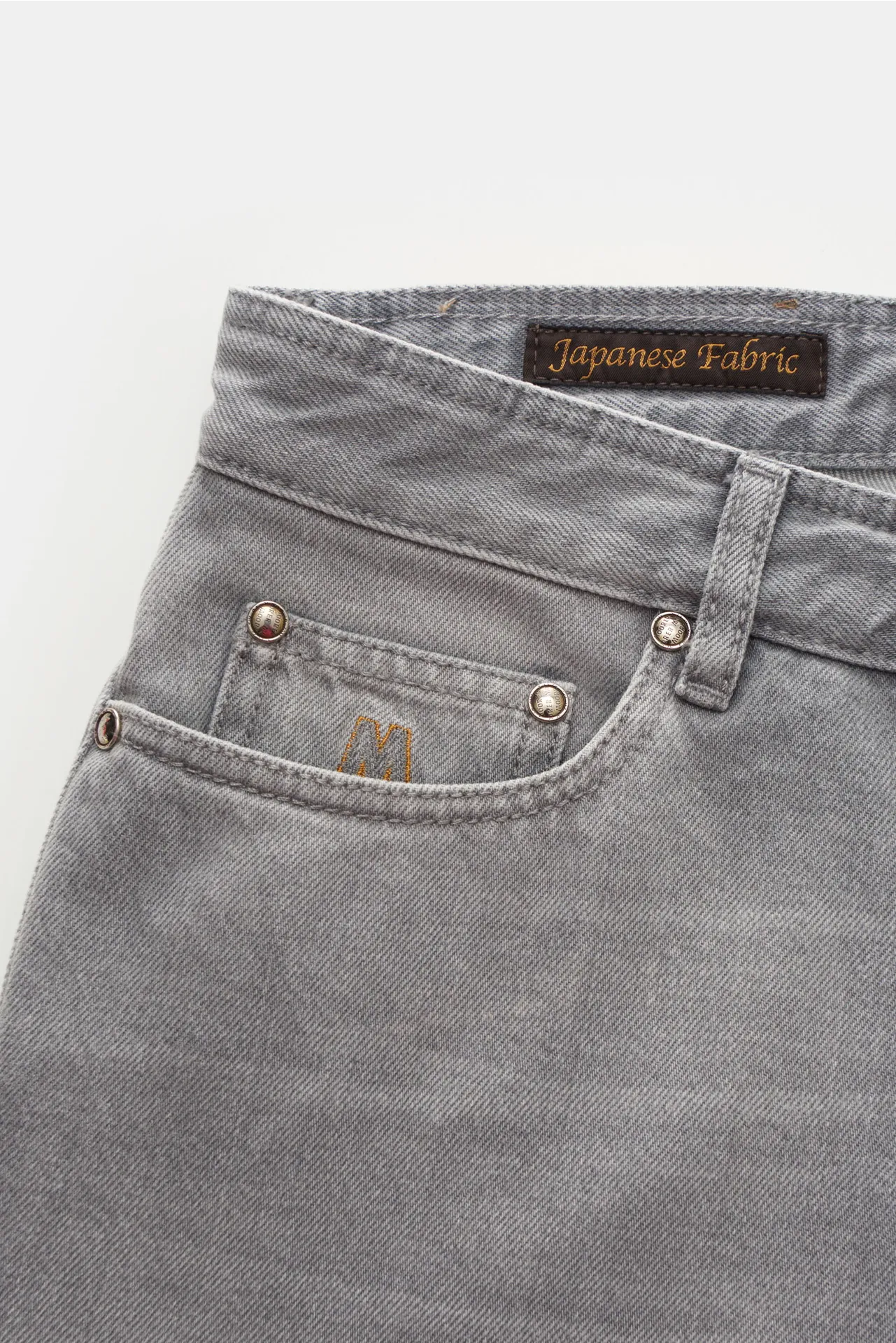 Moorer - Herren - Jeans 'Pavel' hellgrau – Bild 4