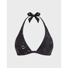 Vilebrequin - Bubble 3d Neckholder-bikinioberteil Für Damen - Bademode - Fleche - Schwarz - Größe M Vilebrequin - Bubble 3d Neckholder-bikinioberteil Für Damen - Bademode - Fleche - Schwarz - Größe M
