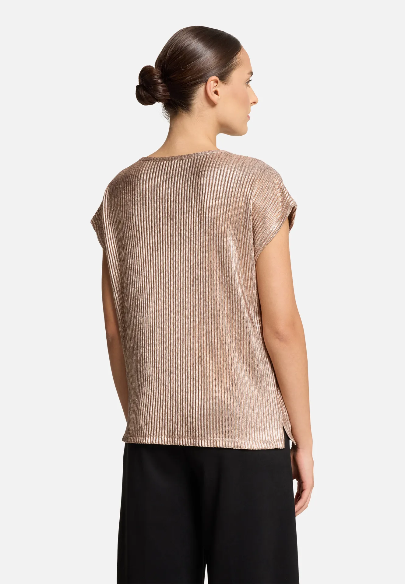 Casual-Shirt mit Glanzeffekt Casual-Shirt mit Glanzeffekt