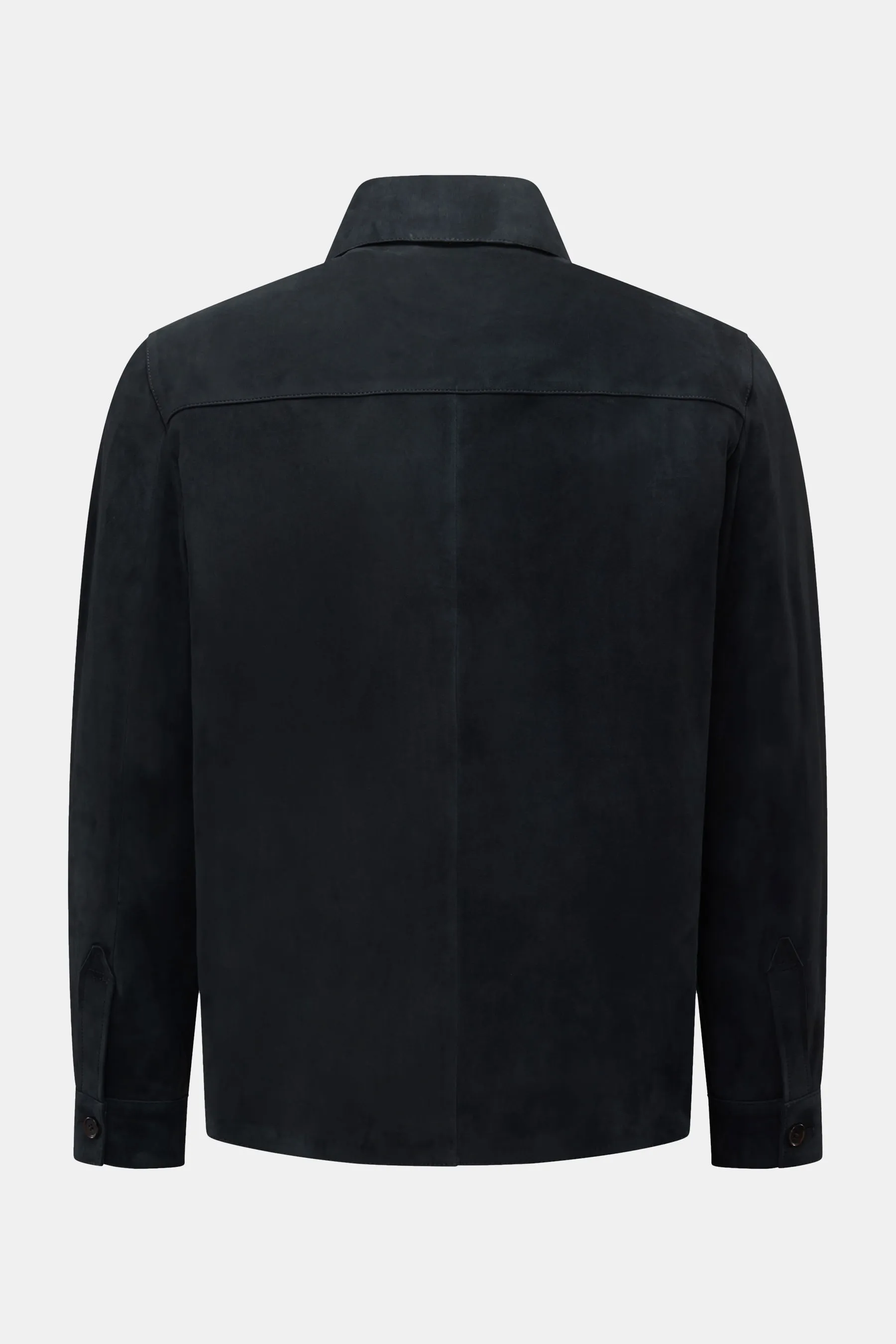 Arma - Herren - Velourslederjacke 'Dillen' dark navy – Bild 2