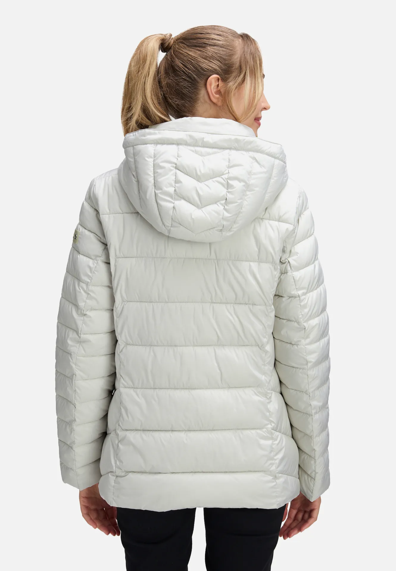Steppjacke mit abnehmbarer Kapuze Steppjacke mit abnehmbarer Kapuze