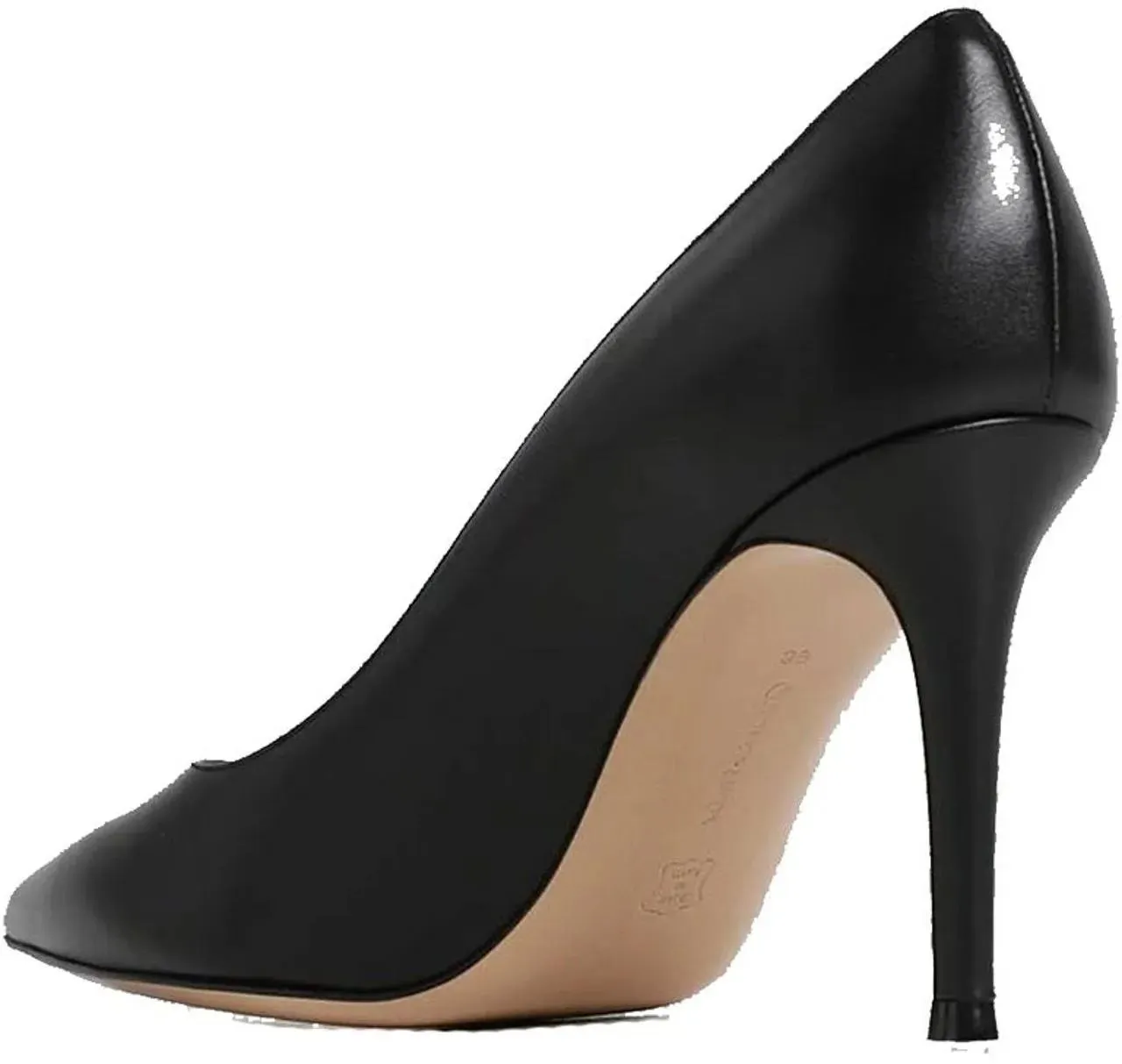 Gianvito Rossi - Gianvito Rossi Leather Pumps - Größe 37.5 - schwarz – Bild 3