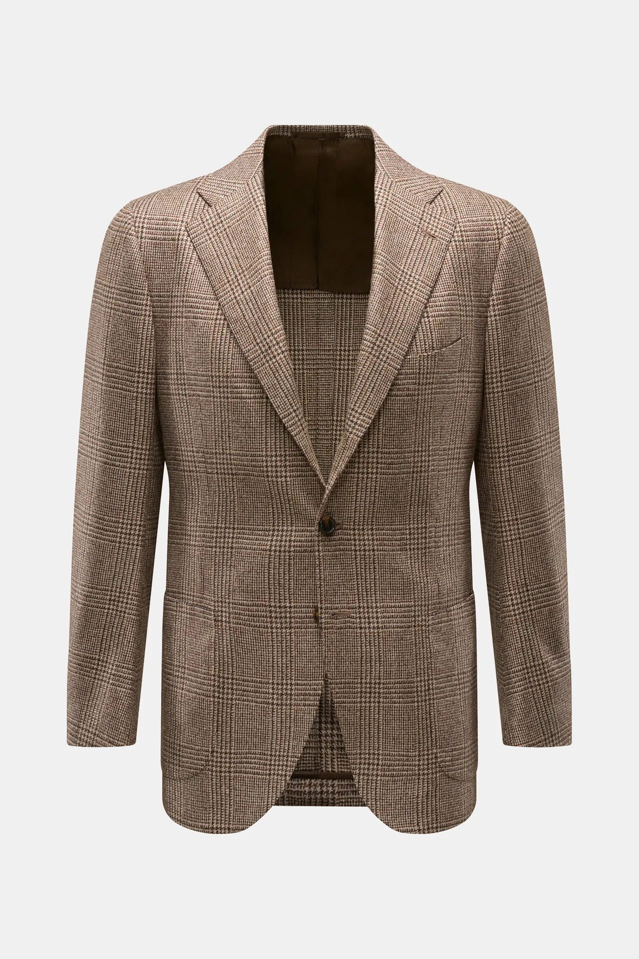 Cesare Attolini - Herren - Cashmere Sakko braun/beige kariert Cesare Attolini - Herren - Cashmere Sakko braun/beige kariert