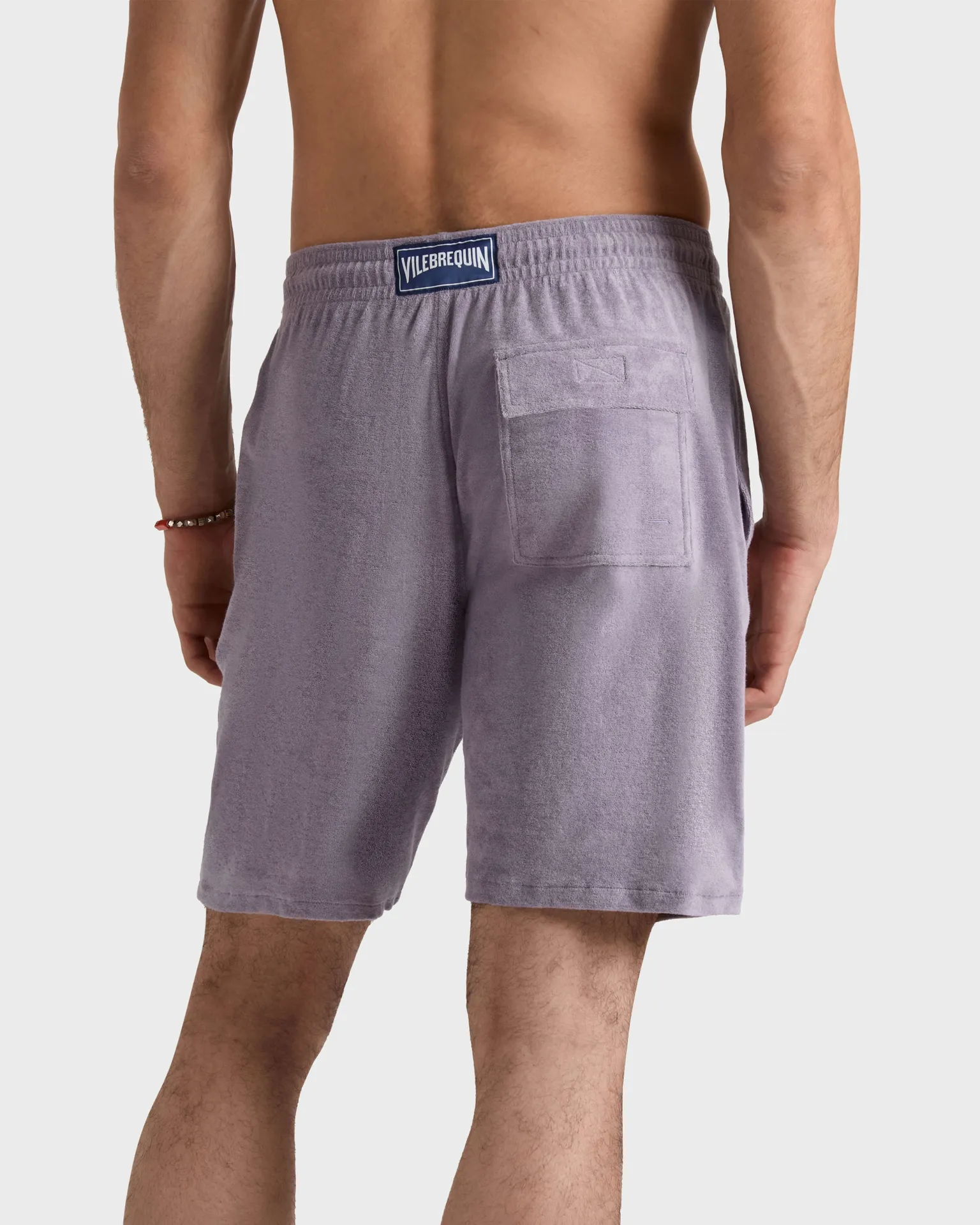 Vilebrequin - Jacquard-bermudashorts Aus Frottee - Bermuda - Bolide - Violett - Größe XL – Bild 4