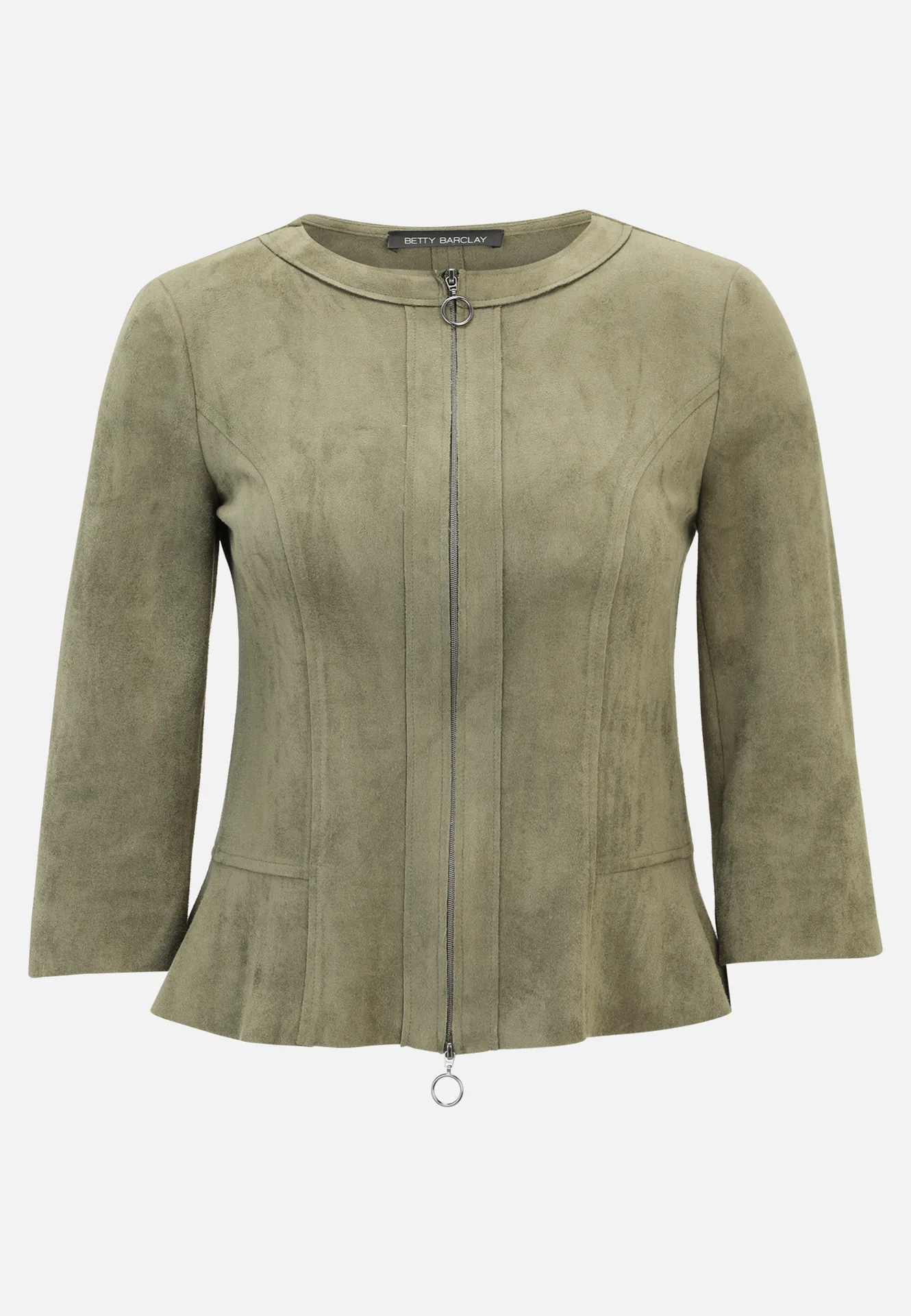 Blazer-Jacke mit Reißverschluss – Bild 3