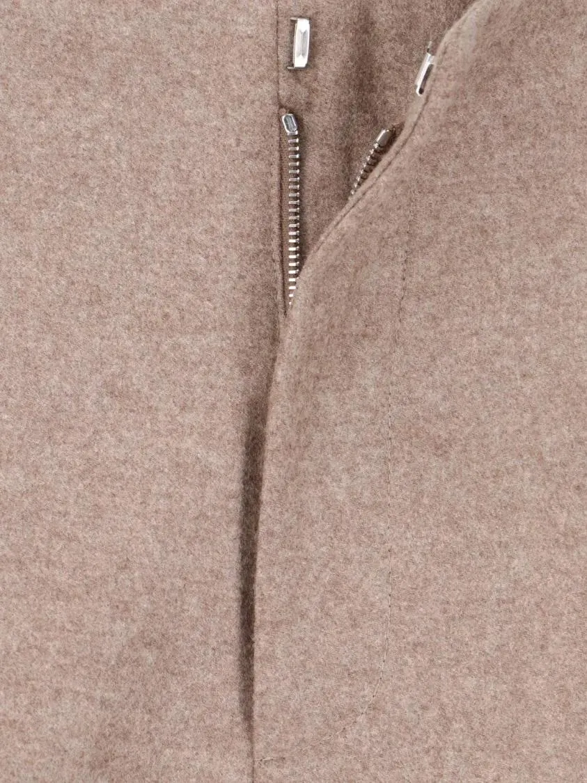 Niccolò Pasqualetti - "Tegola" Palazzo Trousers In Beige - Größe S - beige – Bild 3