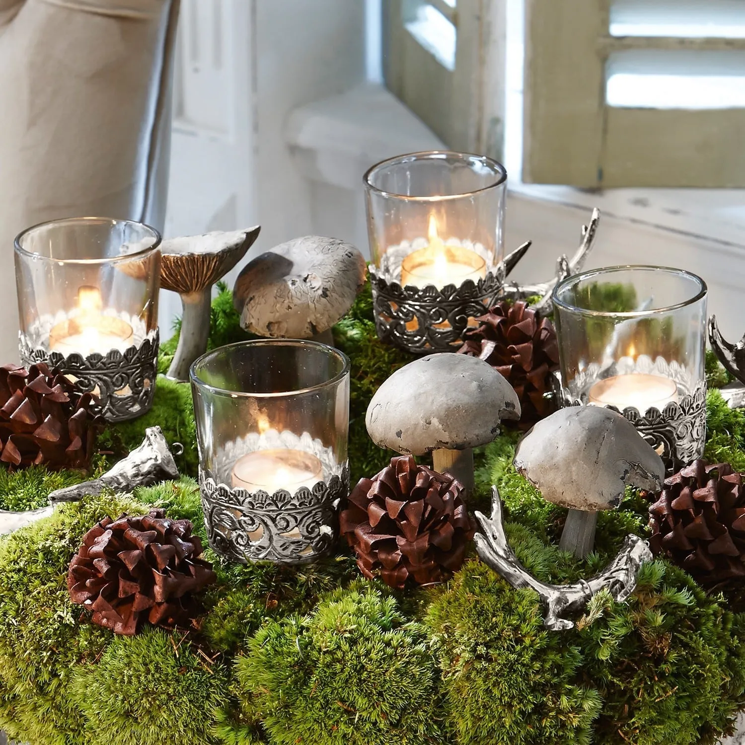 Windlicht 4er Set Pinelle – Bild 4