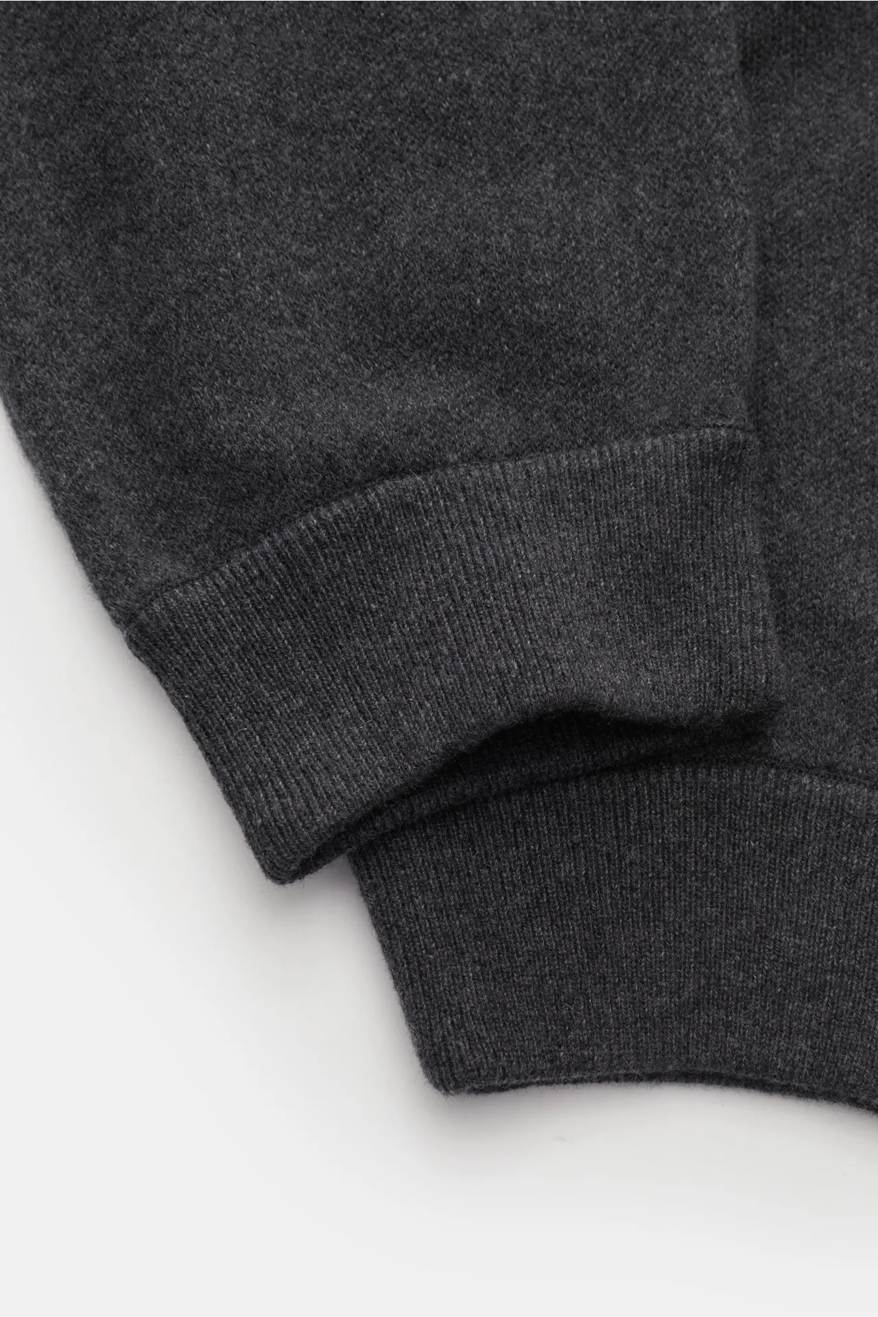 von Braun - Herren - Cashmere Cargo-Jogpants anthrazit – Bild 5