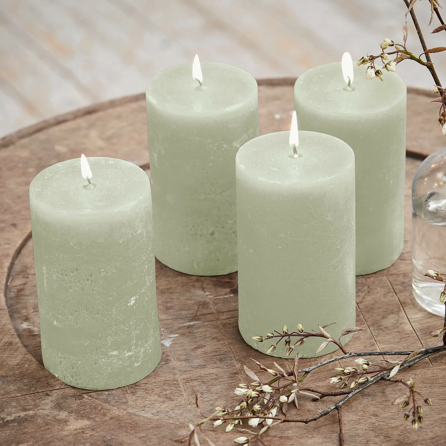 Kerze 4er Set Braga – Bild 2