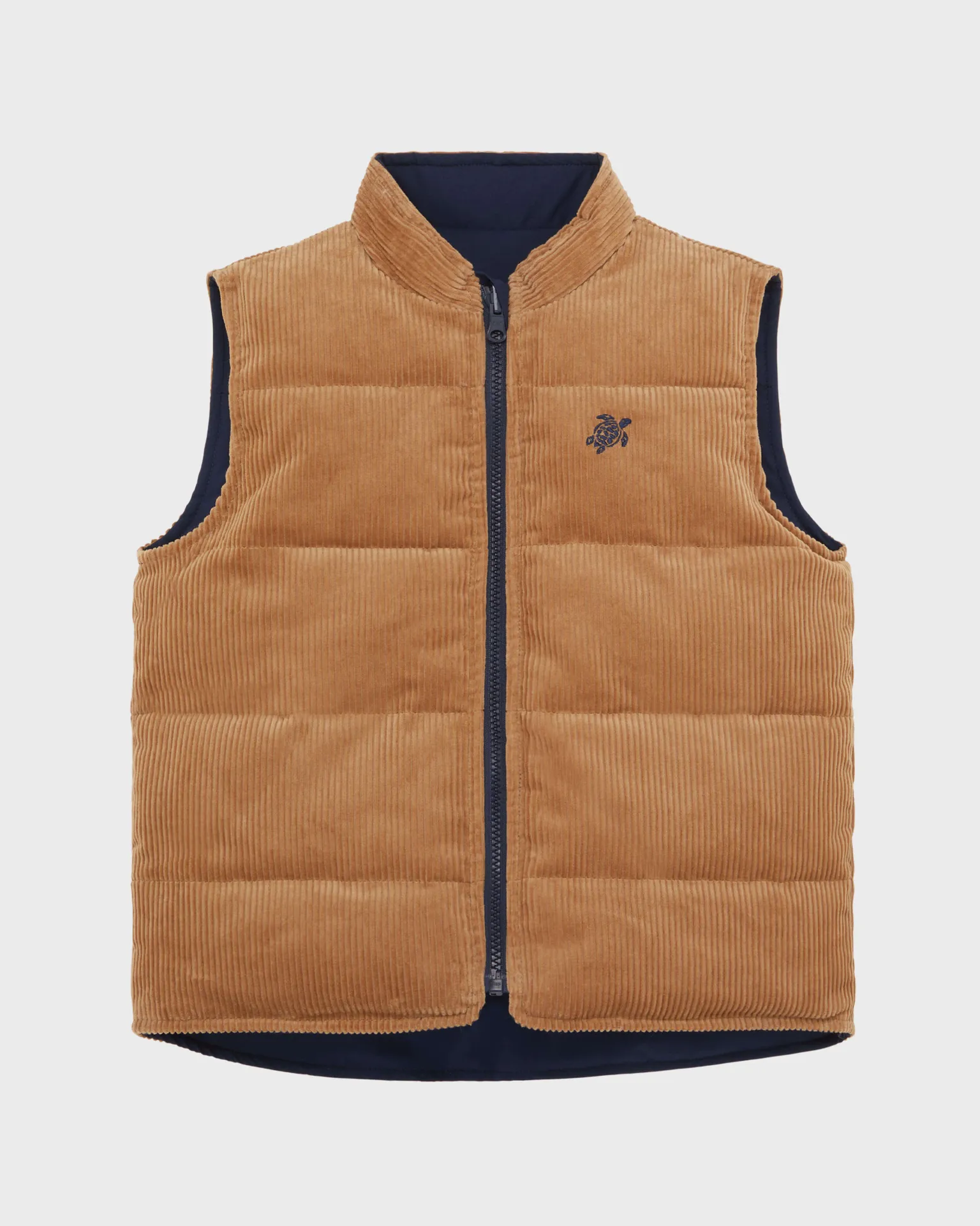 Vilebrequin - Wendbare, Unifarbene Daunenjacke Für Jungen - Jacke - Galaos - Marone - Größe 6 – Bild 3