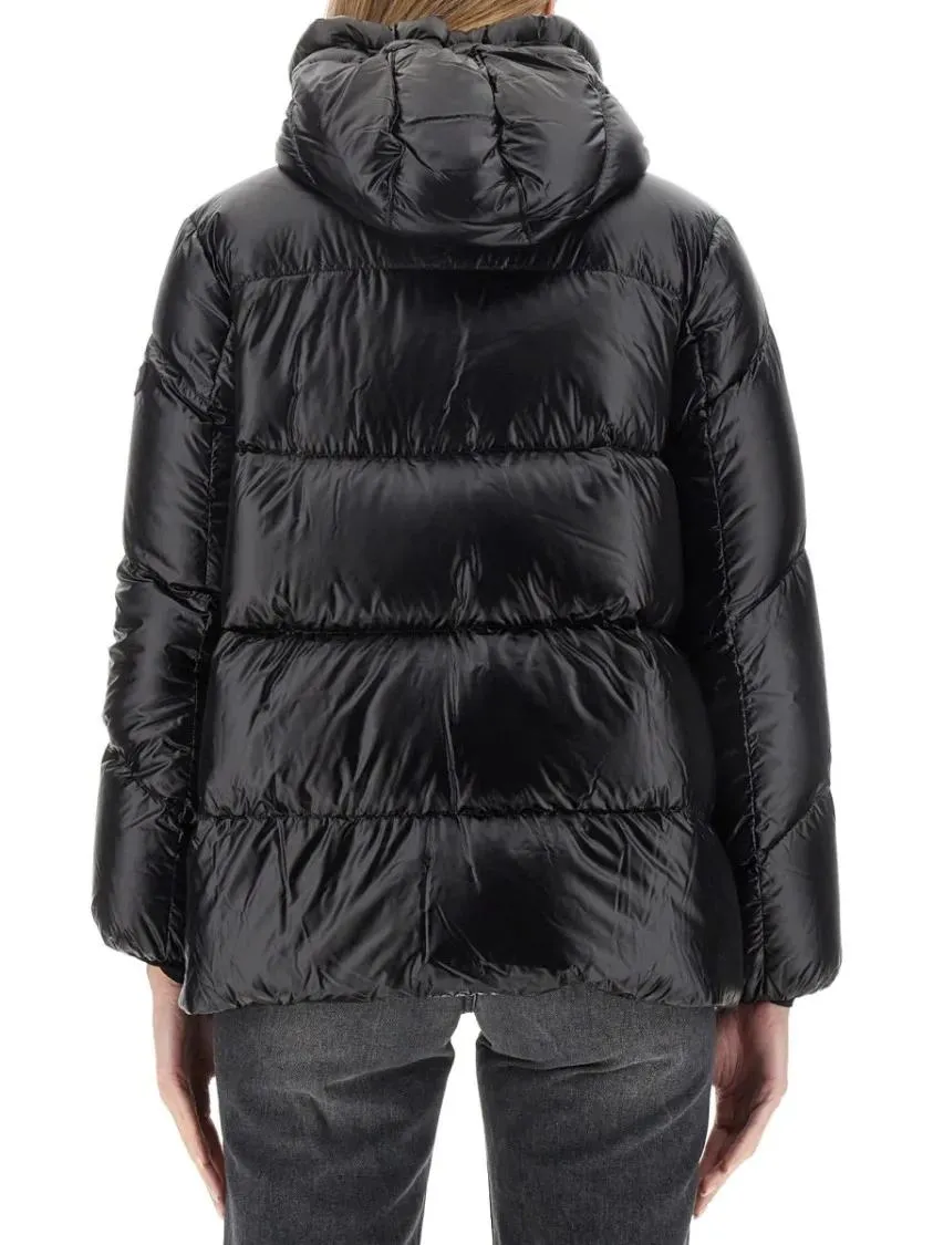 Tatras - Puffy Black Nylon Jacket - Größe 1 - schwarz – Bild 3