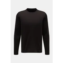 04651/ A trip in a bag - Herren - Merino Rundhalspullover dunkelbraun 04651/ A trip in a bag - Herren - Merino Rundhalspullover dunkelbraun