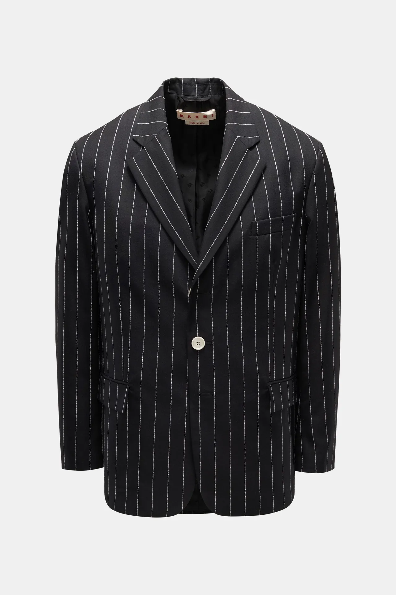 Marni - Herren - Sakko schwarz/weiß gestreift Marni - Herren - Sakko schwarz/weiß gestreift