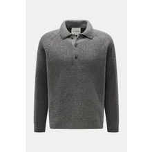Closed - Herren - Strickpolo grau Closed - Herren - Strickpolo grau