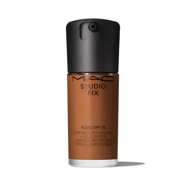 MAC Cosmetics Studio Fix Fluid SPF 15 24HR Matte Foundation + Oil Control MAC Cosmetics Studio Fix Fluid SPF 15 24HR Matte Foundation + Oil Control
