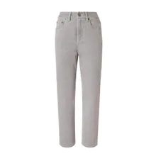 Fendi - High-Waisted Straight-Leg Jeans With Subtle Logo D - Größe 40 - grau Fendi - High-Waisted Straight-Leg Jeans With Subtle Logo D - Größe 40 - grau