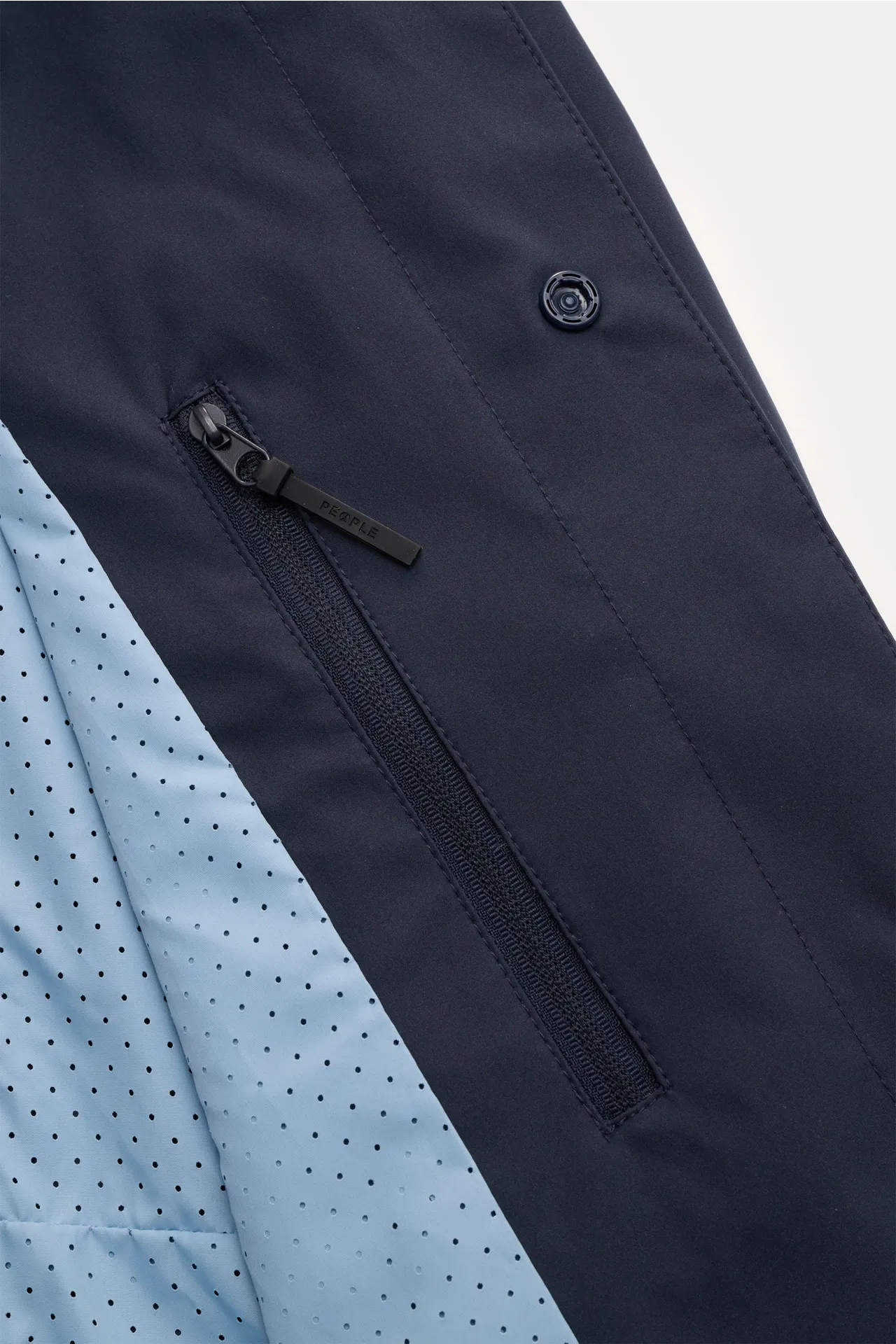 People of Shibuya - Herren - Kurzmantel 'Toshiro' navy – Bild 8