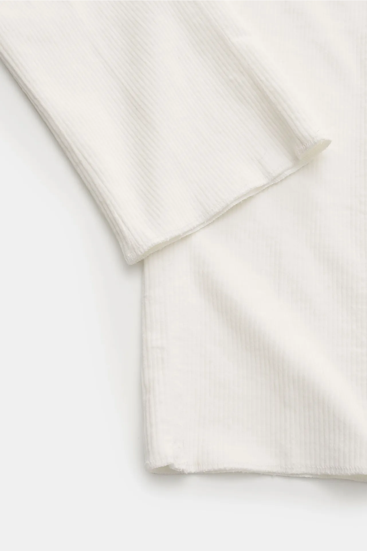 Marco Pescarolo - Herren - Cord-Jogpants 'Manu' weiß – Bild 5