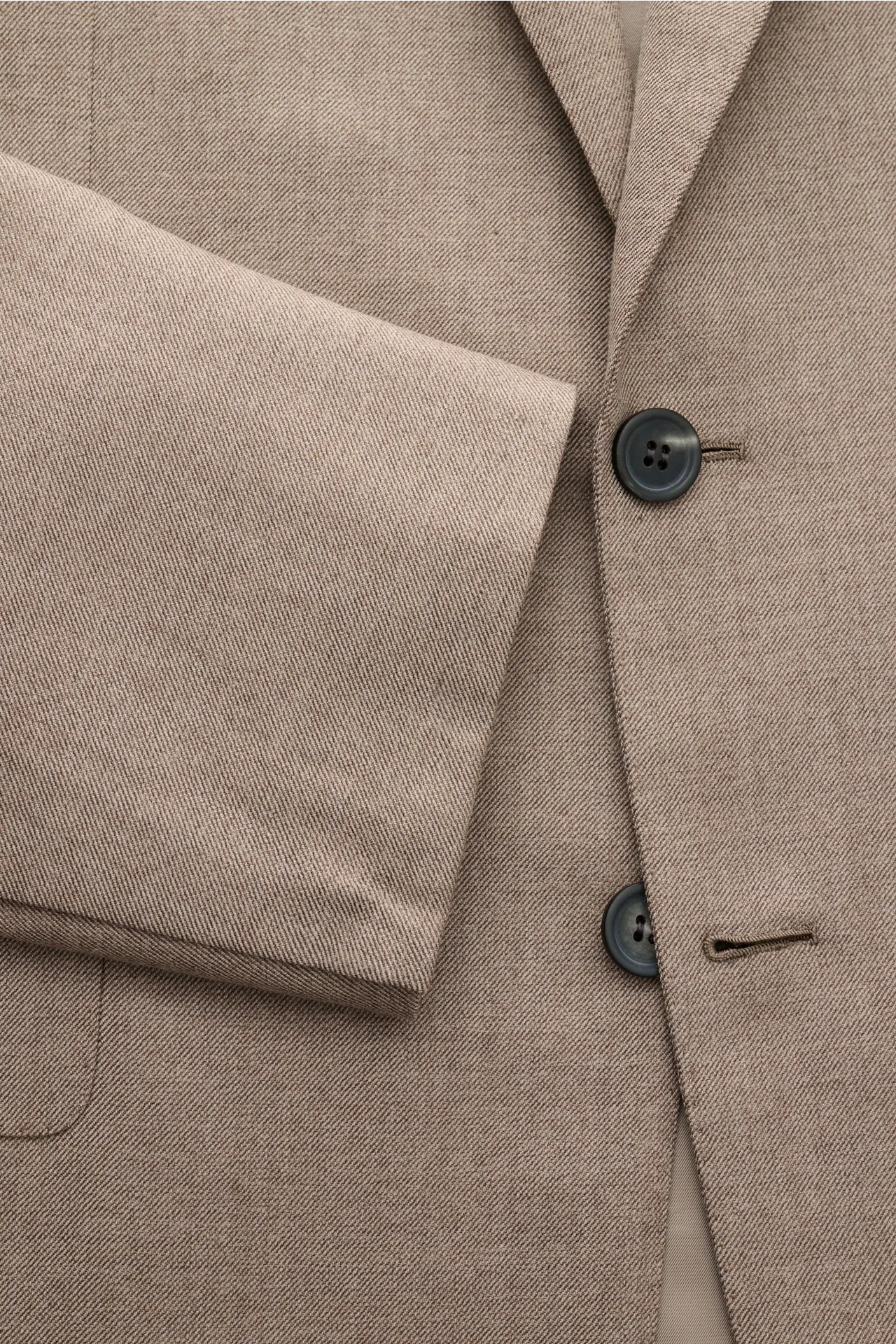 Brioni - Herren - Anzug 'Brunico' taupe meliert – Bild 2