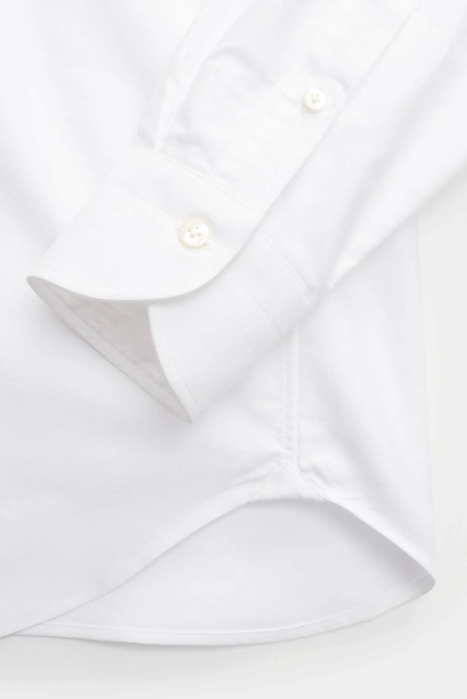 Guglielminotti - Herren - Oxford-Hemd Haifisch-Kragen weiß – Bild 3