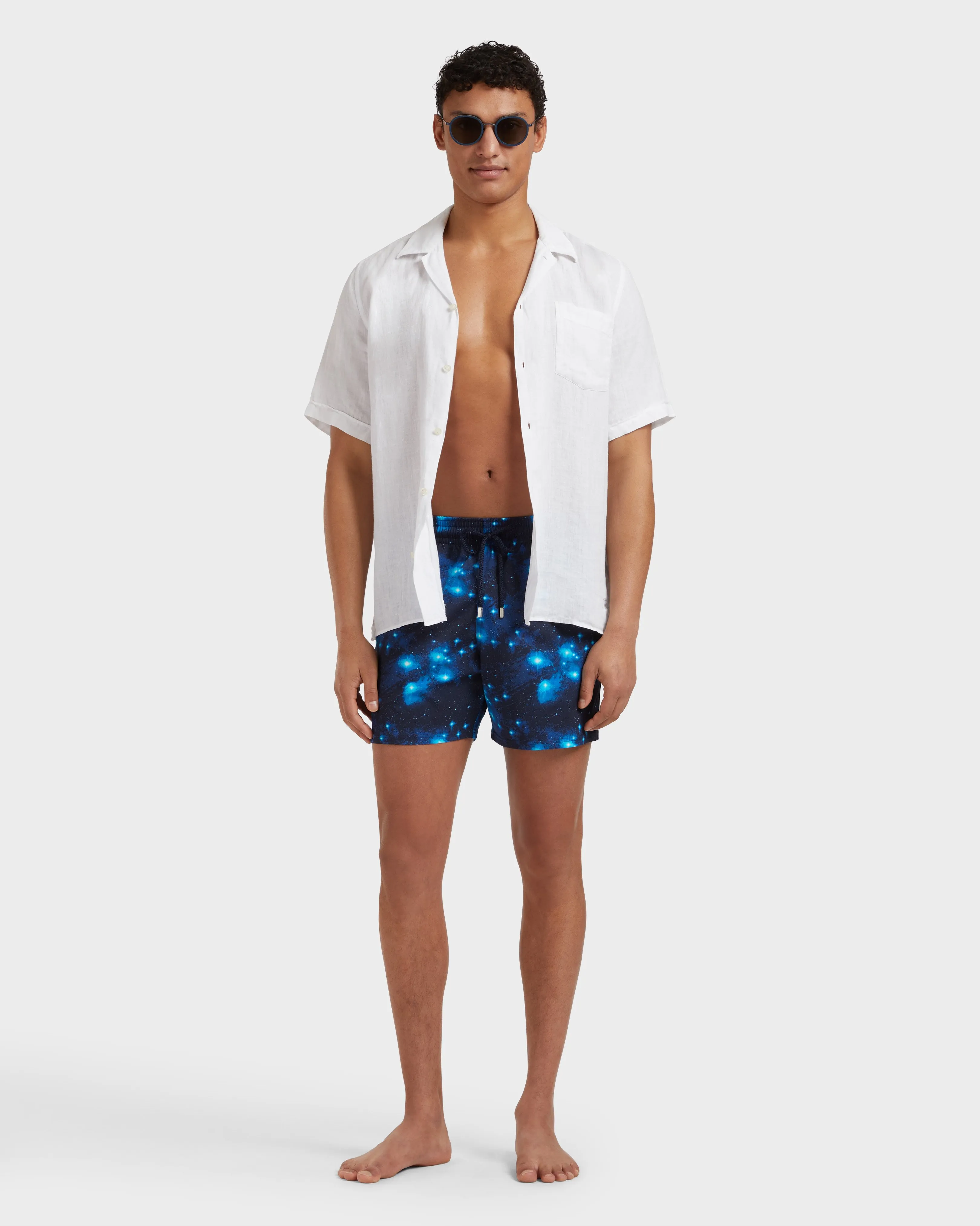 Vilebrequin - Pégase Stretch-badeshorts Für Herren - Bademode - Monrise - Blau - Größe M – Bild 5