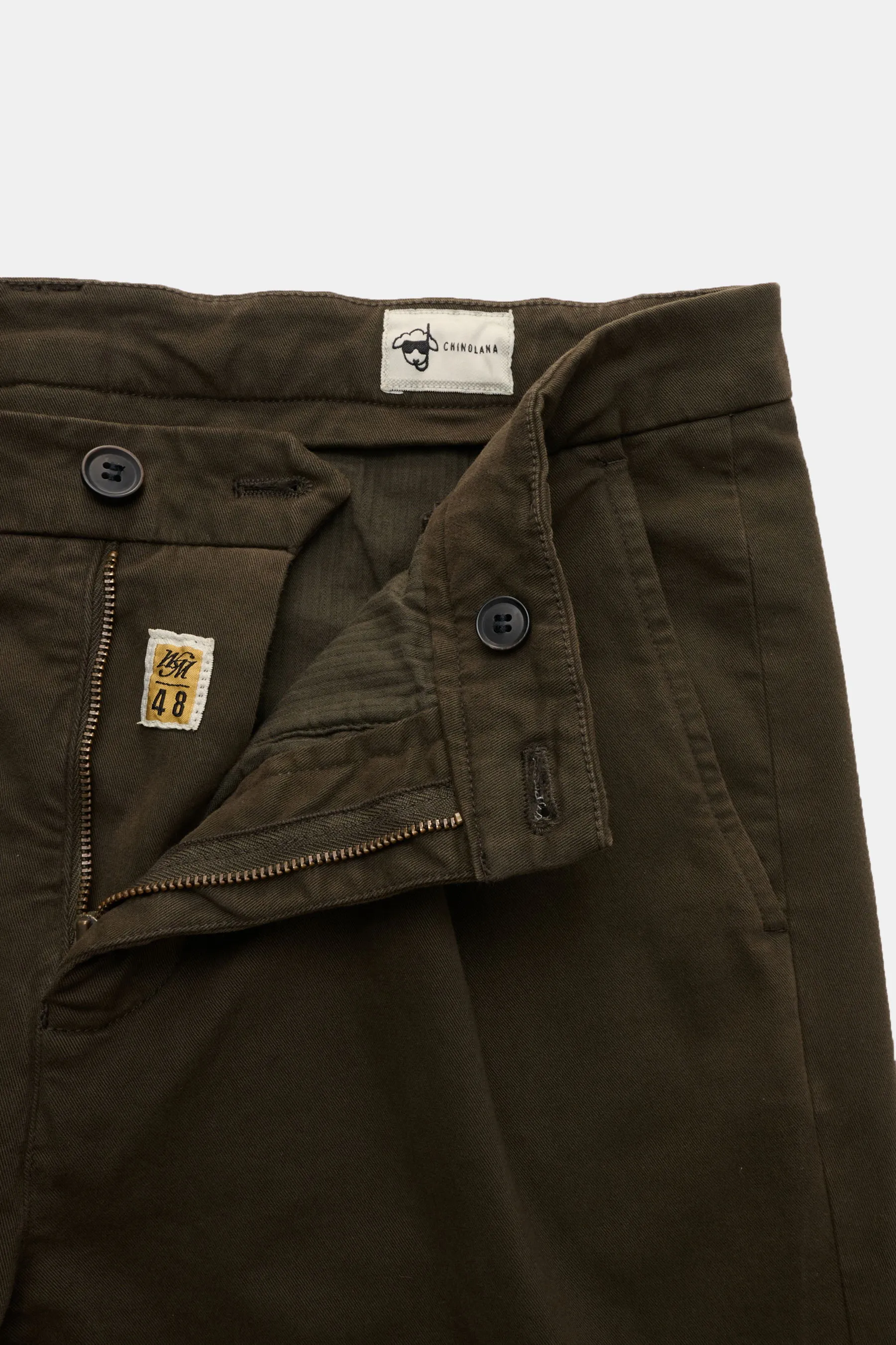 Mason's - Herren - Chino 'Osaka Style' khaki – Bild 4