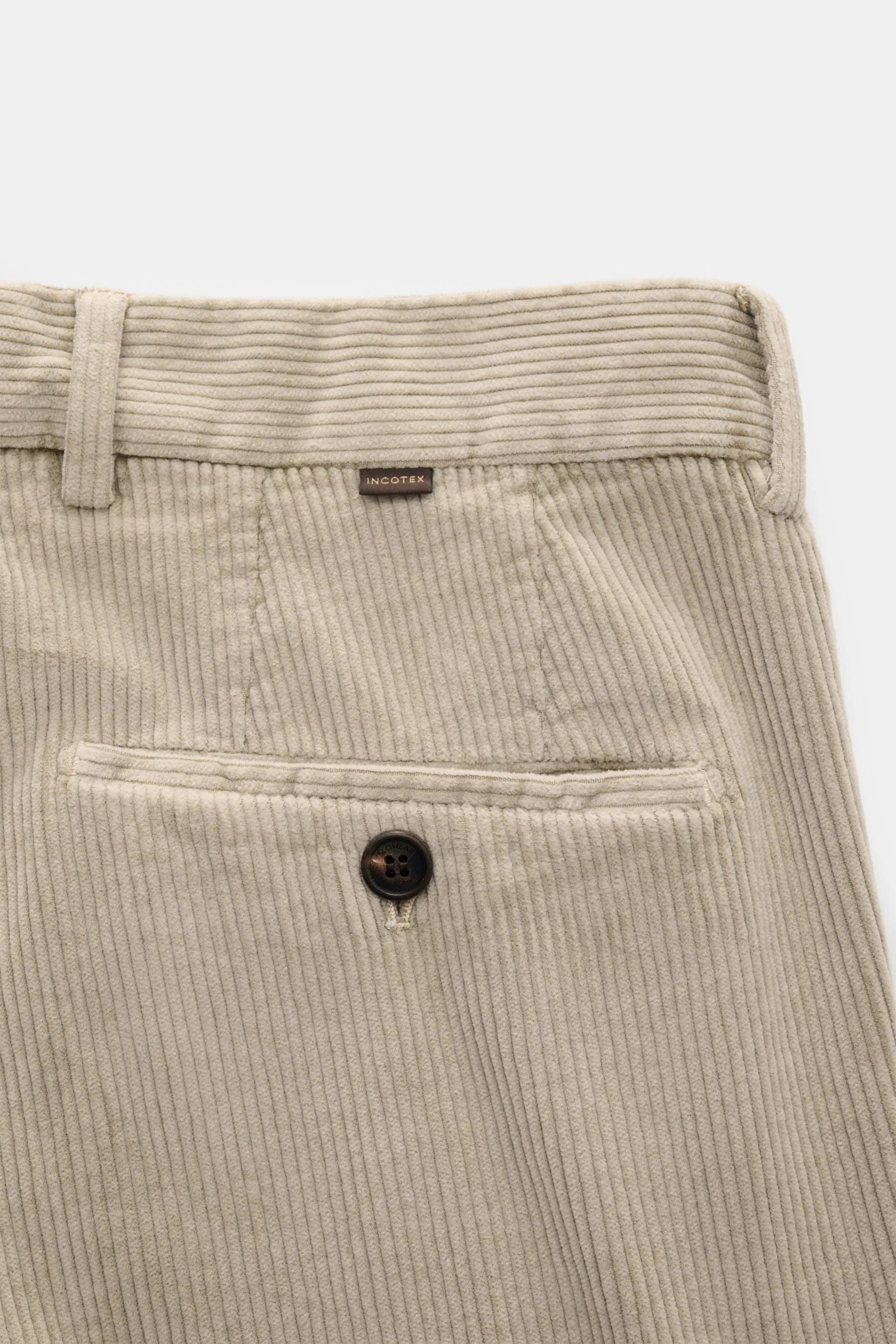 Incotex - Herren - Cordhose beige – Bild 3