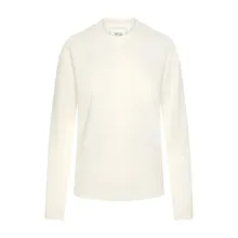 Y-3 - Regular Longsleeve mit Logo - Größe S - creme Y-3 - Regular Longsleeve mit Logo - Größe S - creme