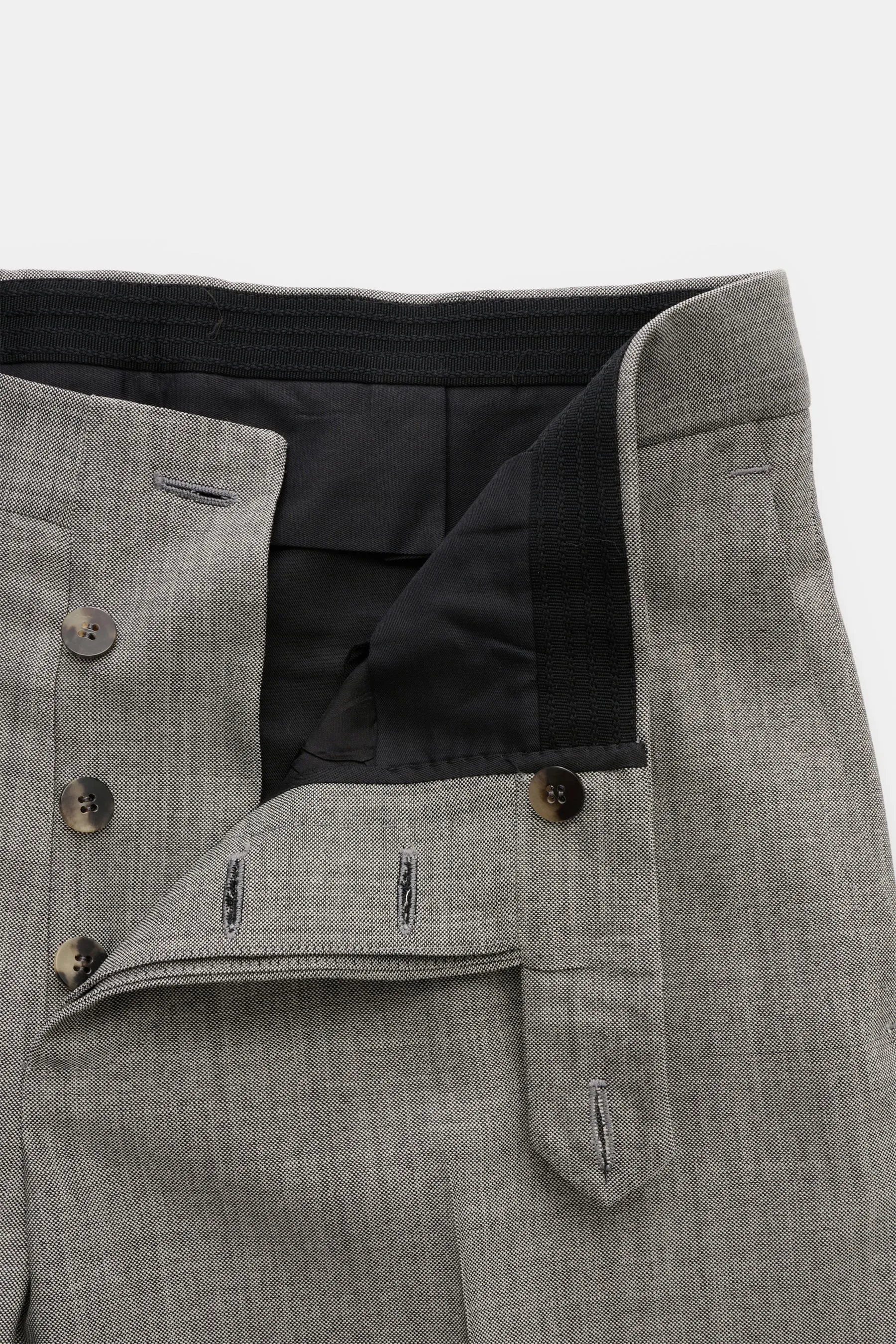 Stile Latino - Herren - Anzug 'Vincenzo' grau meliert – Bild 6