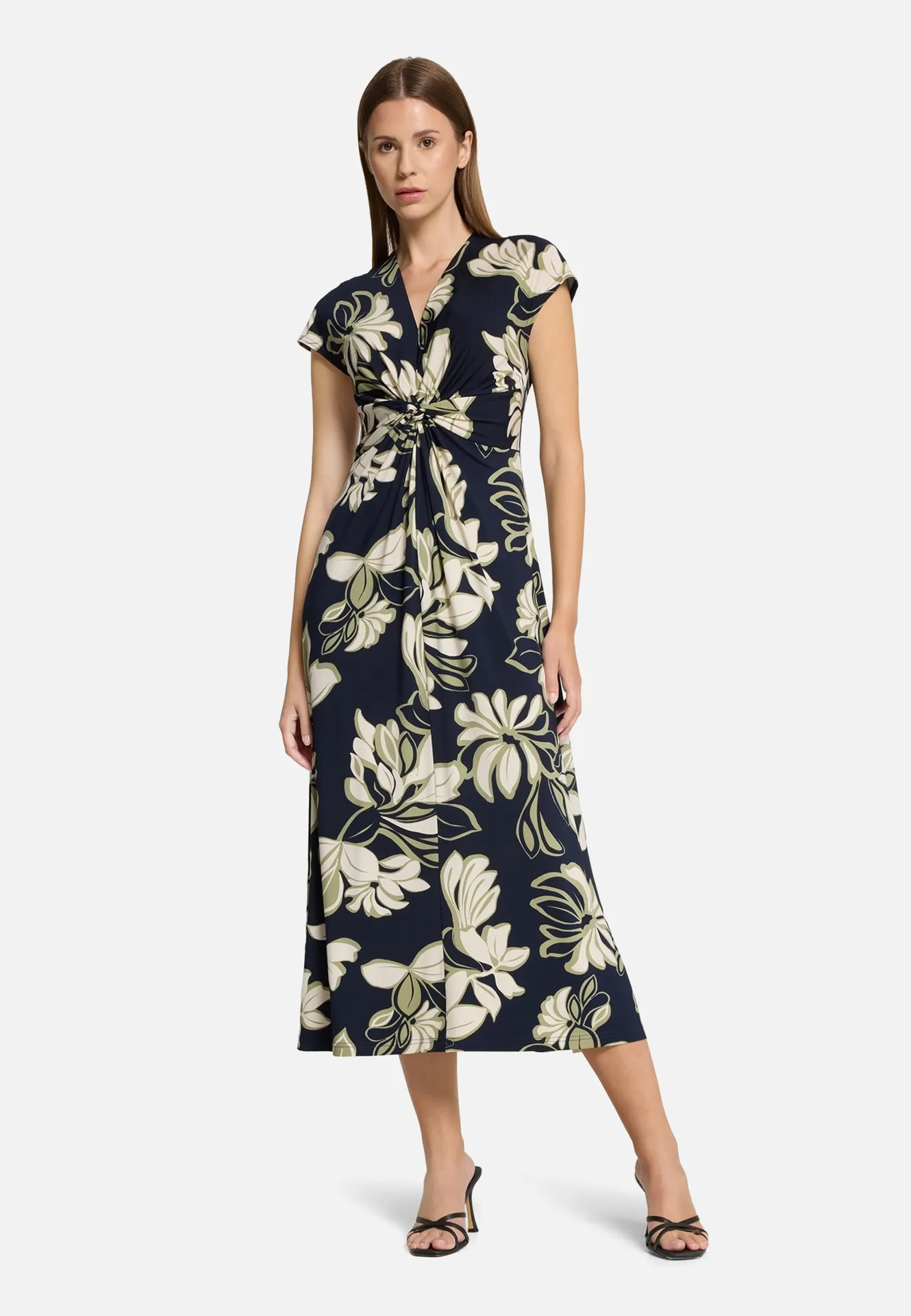 Midikleid mit Raffung – Bild 2